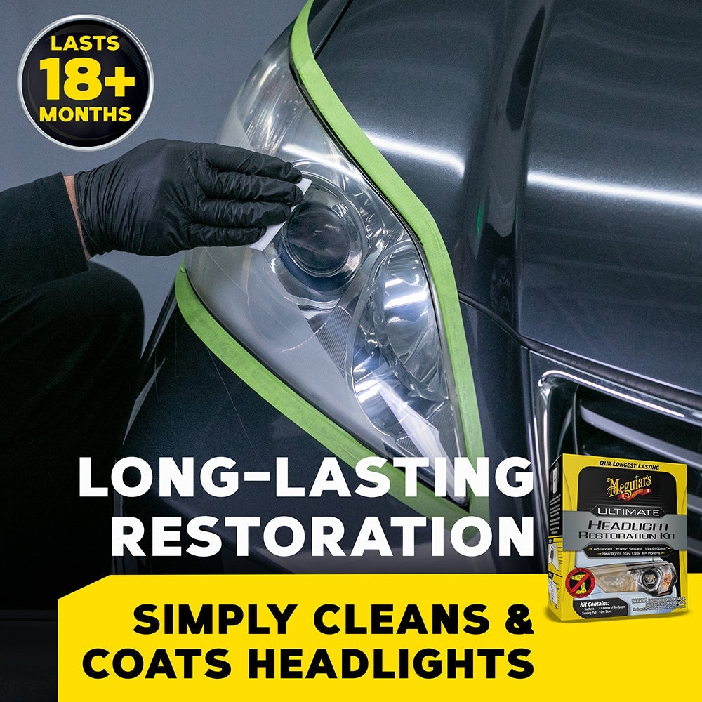 Meguiar's Ultimate Headlight Restoration Kit, G2990