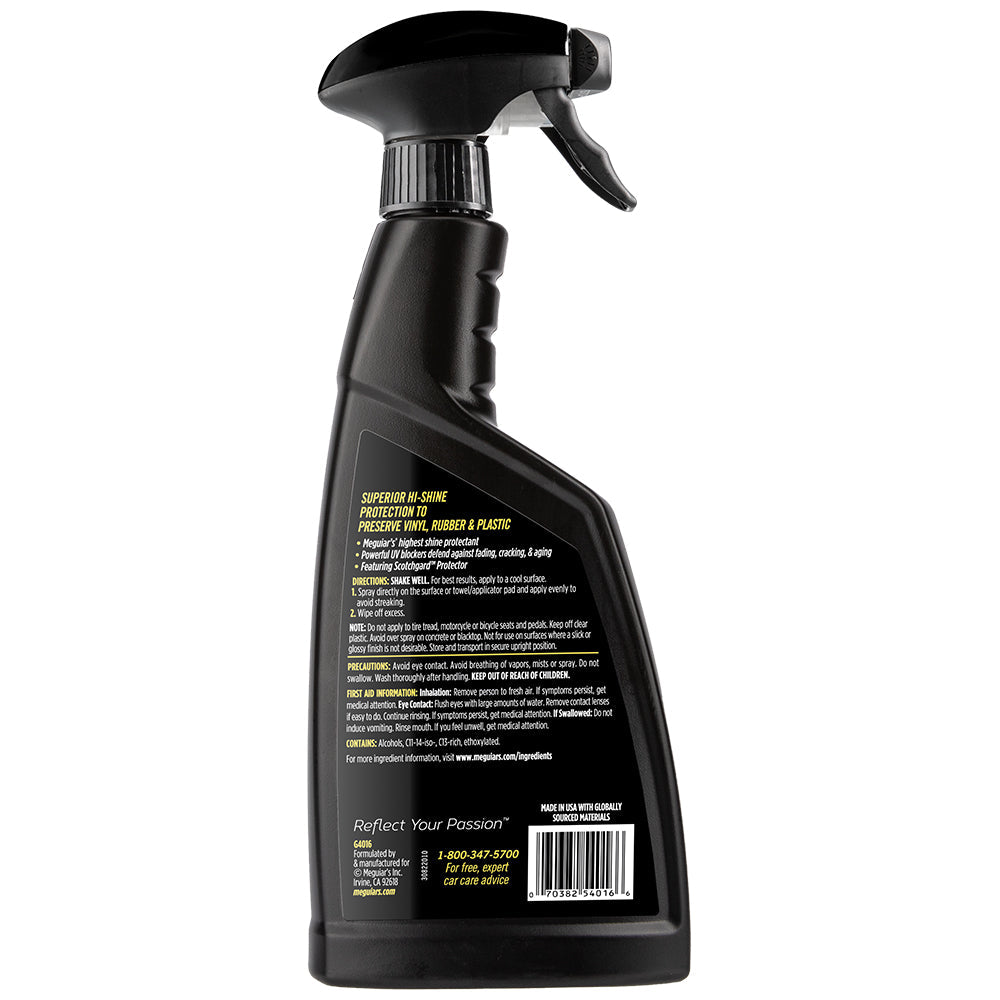 Meguiar's Supreme Shine Protectant Spray, G4016 - 16 oz.