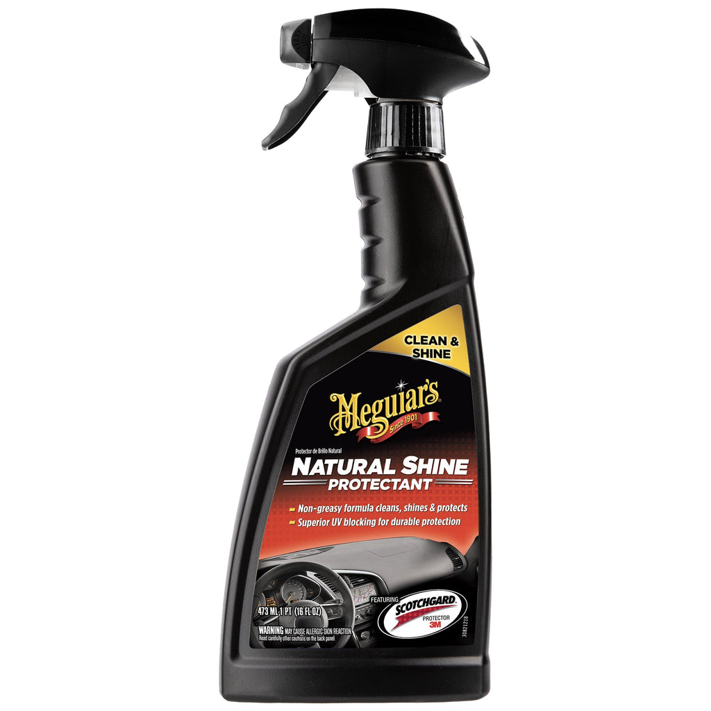 Meguiar's Natural Shine Vinyl & Rubber Protectant Spray, G4116 -16 oz.