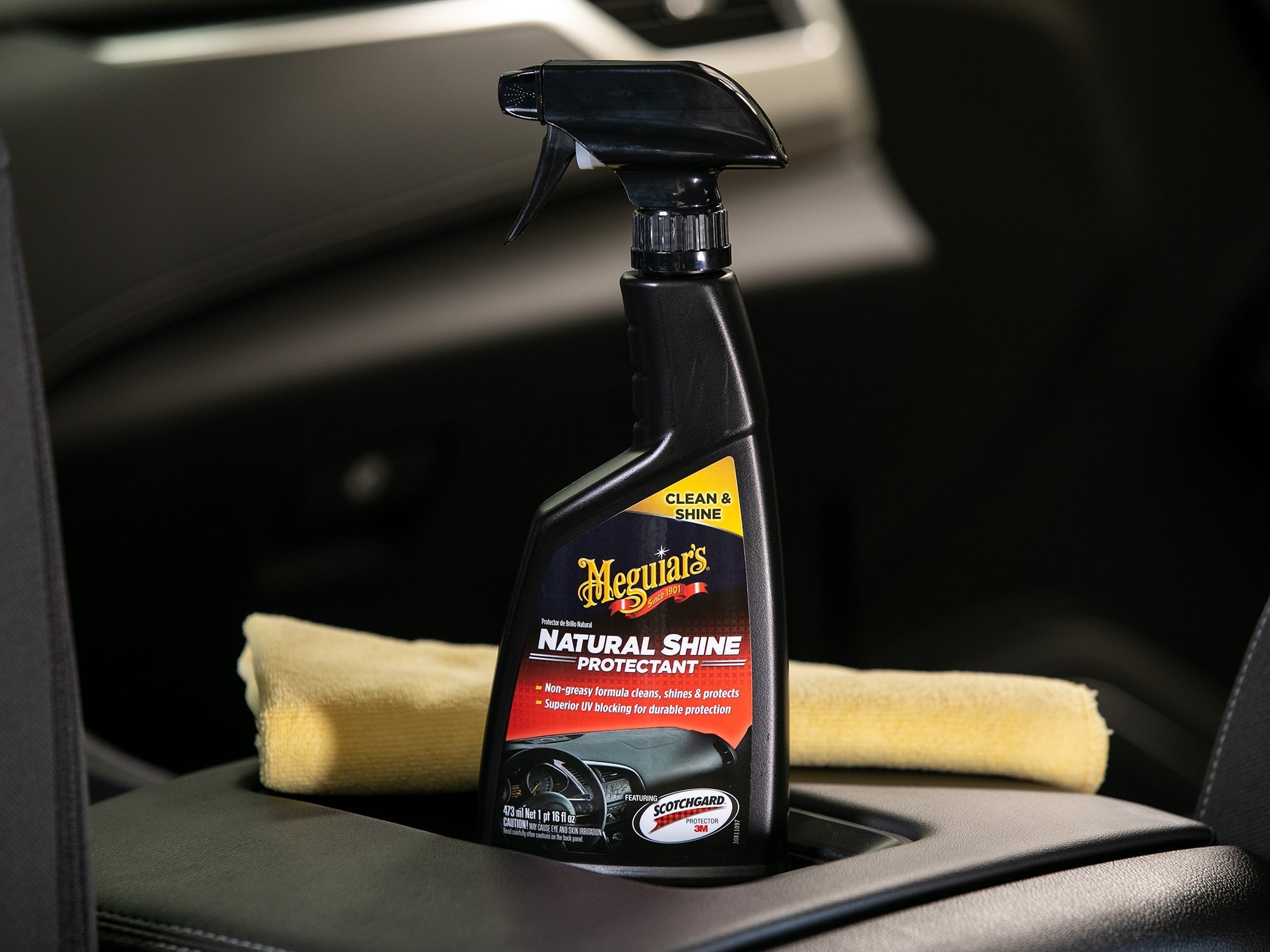 Meguiar's Natural Shine Vinyl & Rubber Protectant Spray, G4116 -16 oz.