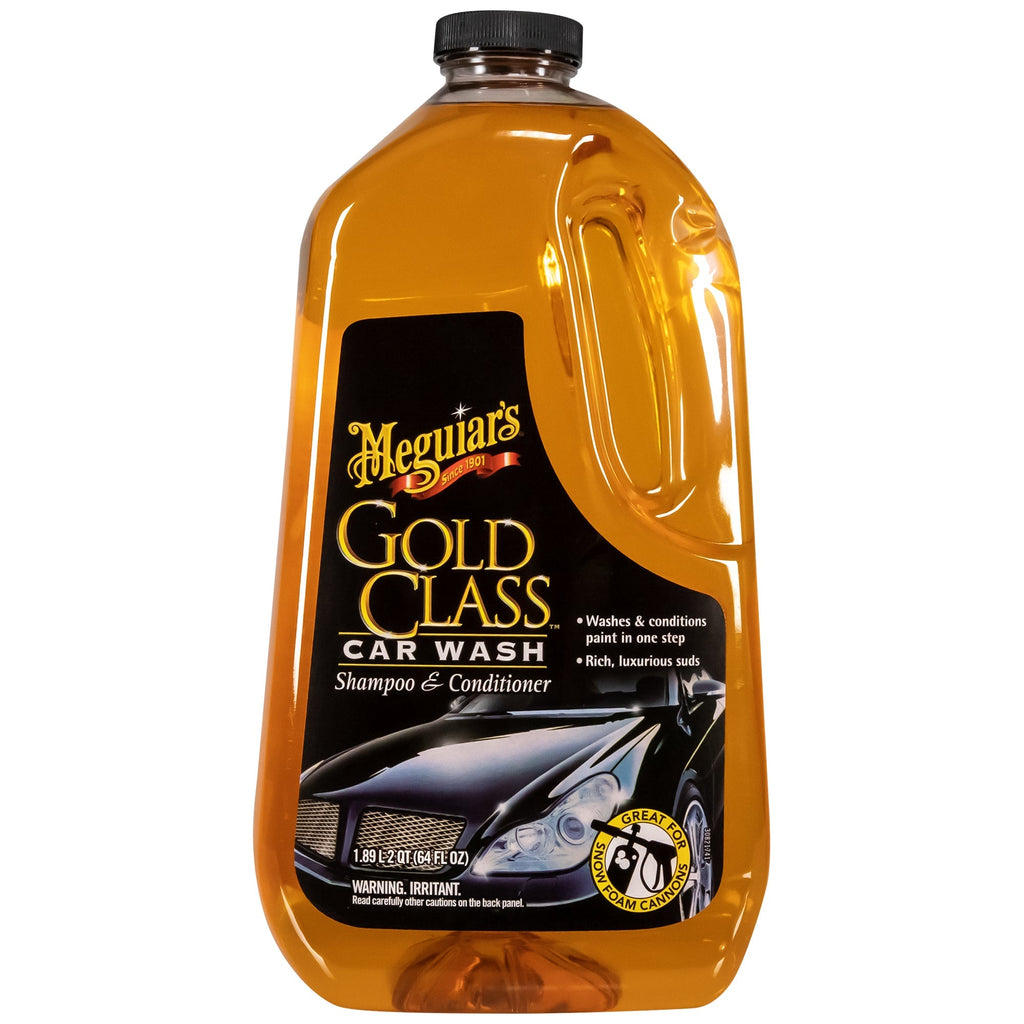 Meguiar's Gold Class Car Wash Shampoo & Conditioner, G7164 - 64 oz.