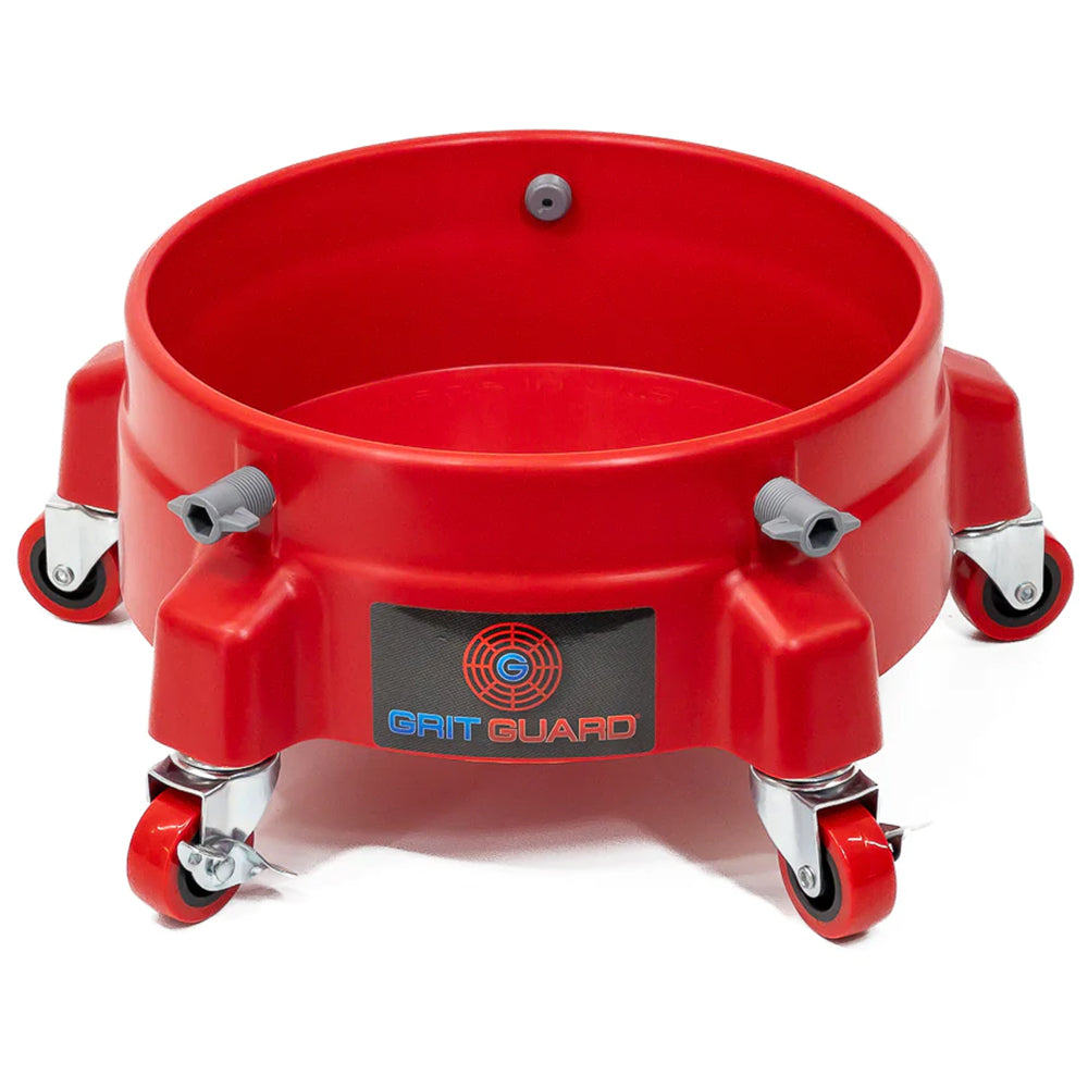 Grit Guard Bucket Dolly - Red