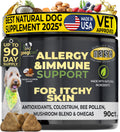 Googipet Allergy & Immune Support Chews for Dogs (Coconut & Carob Flavor)