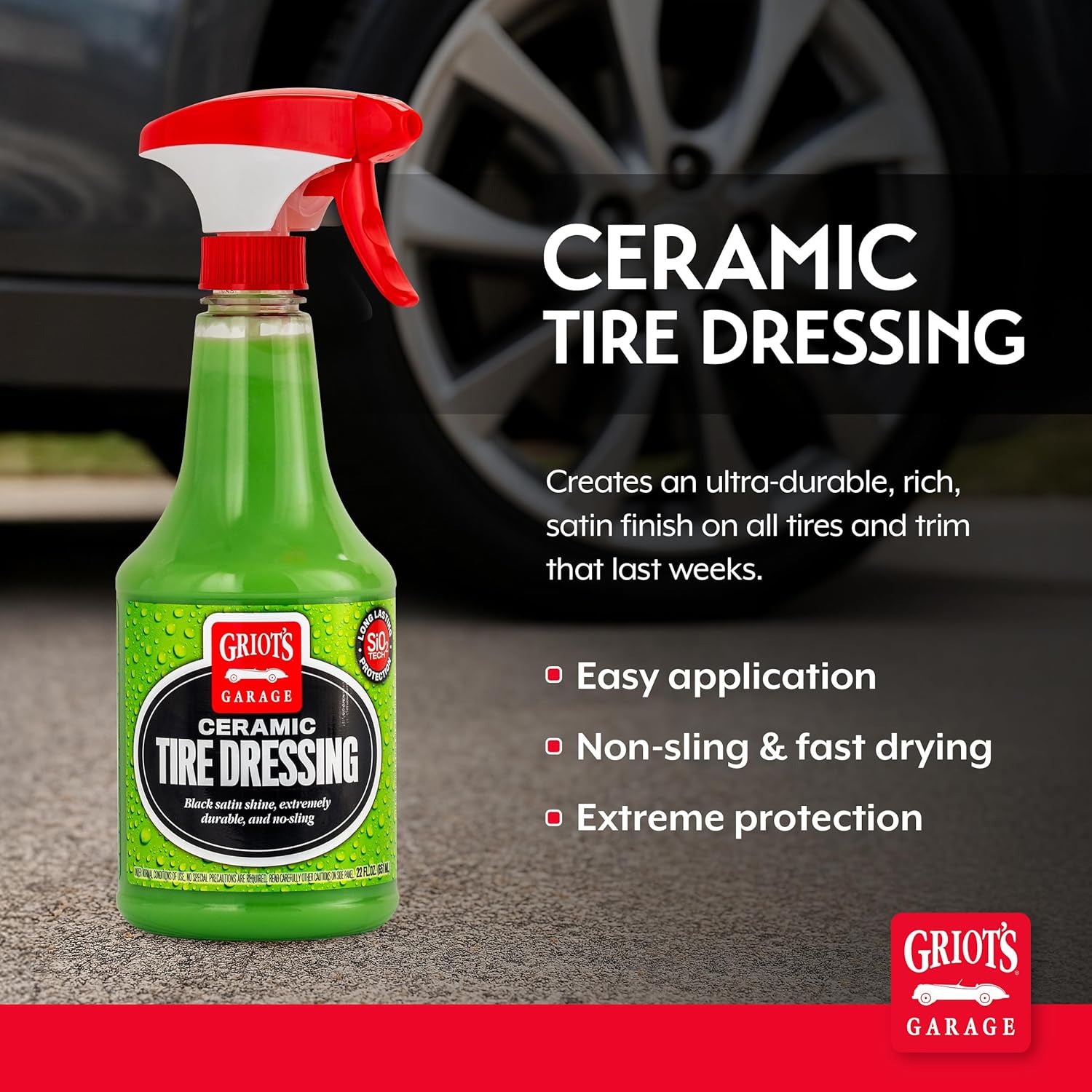 Griot's Garage Ceramic Tire Dressing - 22 oz.