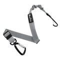Dog Car Safety Latch Bar Seat Belt - Grey