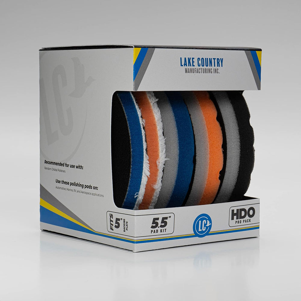 Lake Country HDO CSS Pad Kit - 5.5" (5 pads)