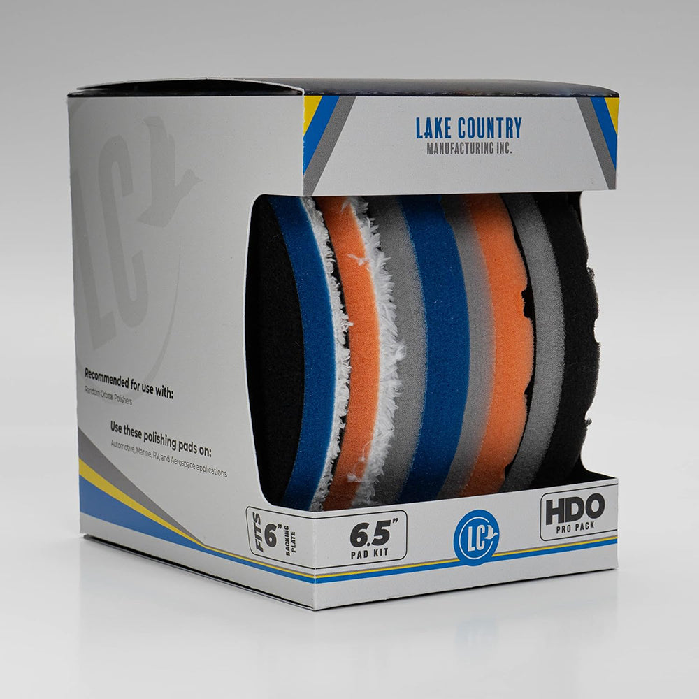 Lake Country HDO CCS Pad Kit - 6.5" (5 pads)