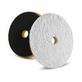 Lake Country HDO Microfiber Light Cutting One-Step Pad (OSP) - 6.5", White/Orange