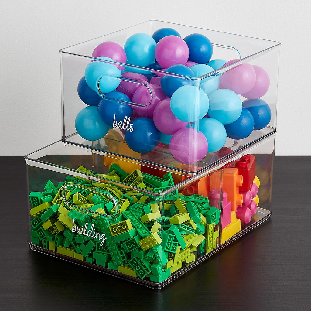 The Home Edit All-Purpose Deep Bin with Divider