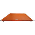 Husky Eagle II Containment Mat with Air Wall Berms, 10' x 20' x 3" - 30 oz. PVC (Orange)