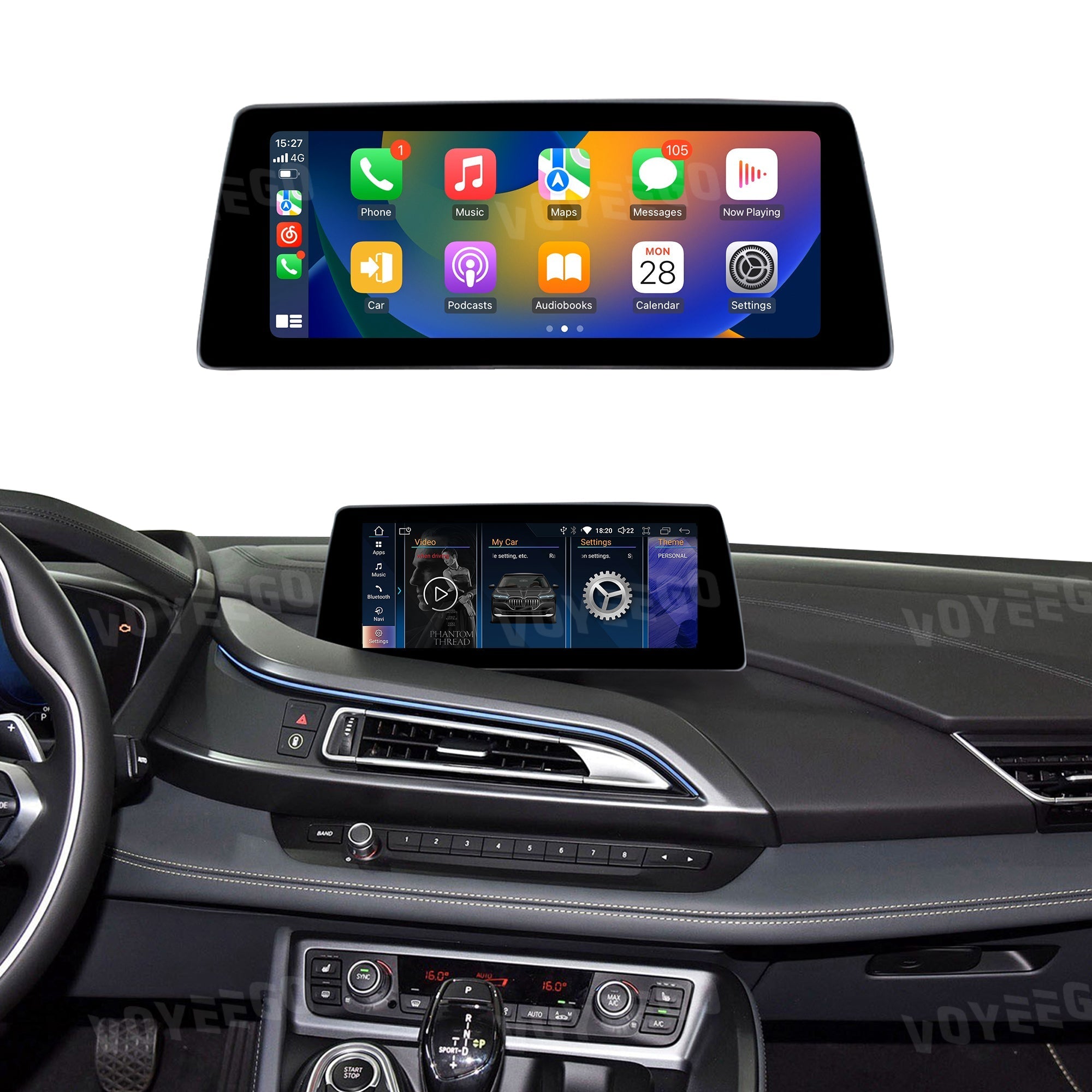 10.25" i8 2013-2023 BMW android Screen | Wireless Carplay | Online Video |Quaclomm CPU