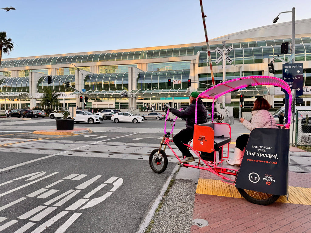 Electric Six-Seater Pedicab -Class 2 E-Bike