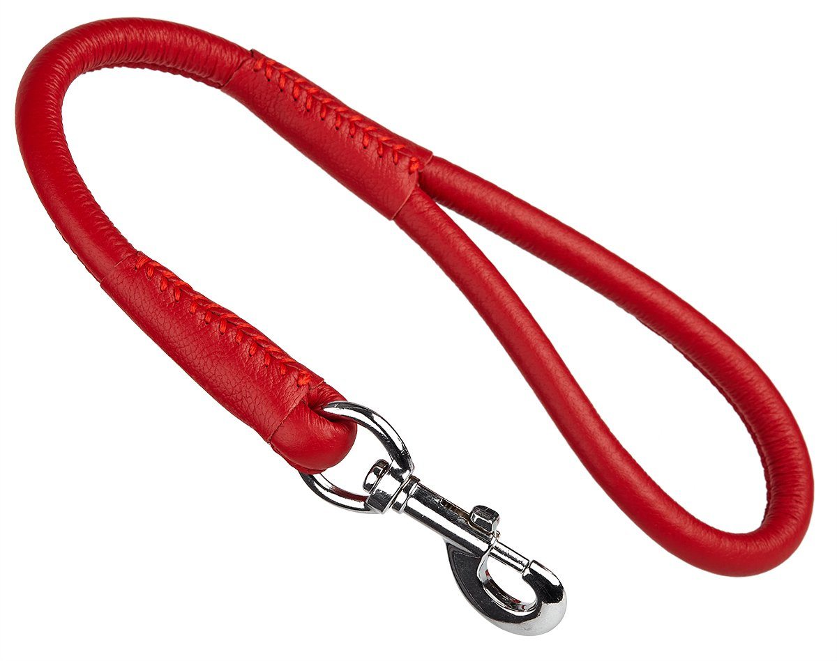 Soft Leather Round Traffic Lead