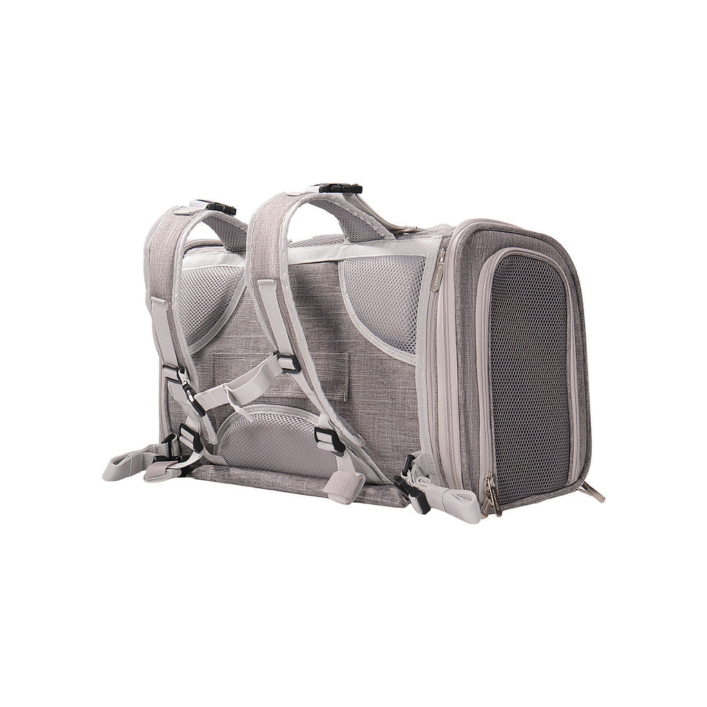 Mr. Peanut's Monterey Series Airline Compliant Horizontal Backpack Pet Carrier