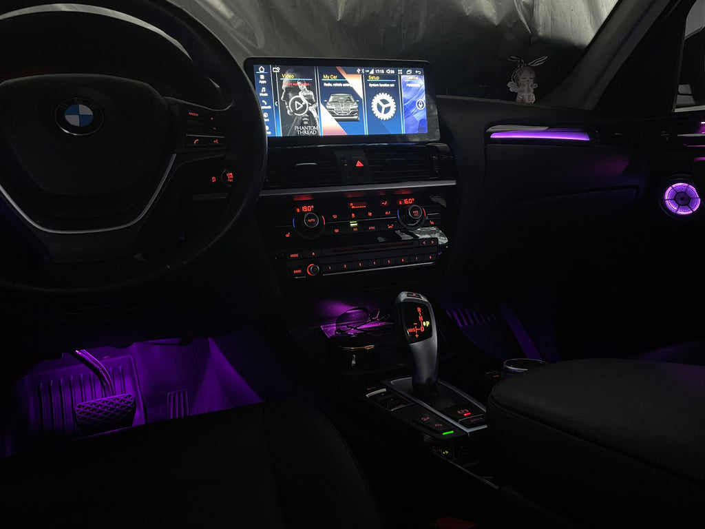 BMW X3 F25 X4 F26 2012-2017 Ambient Lighting | Dynamic Rainbow