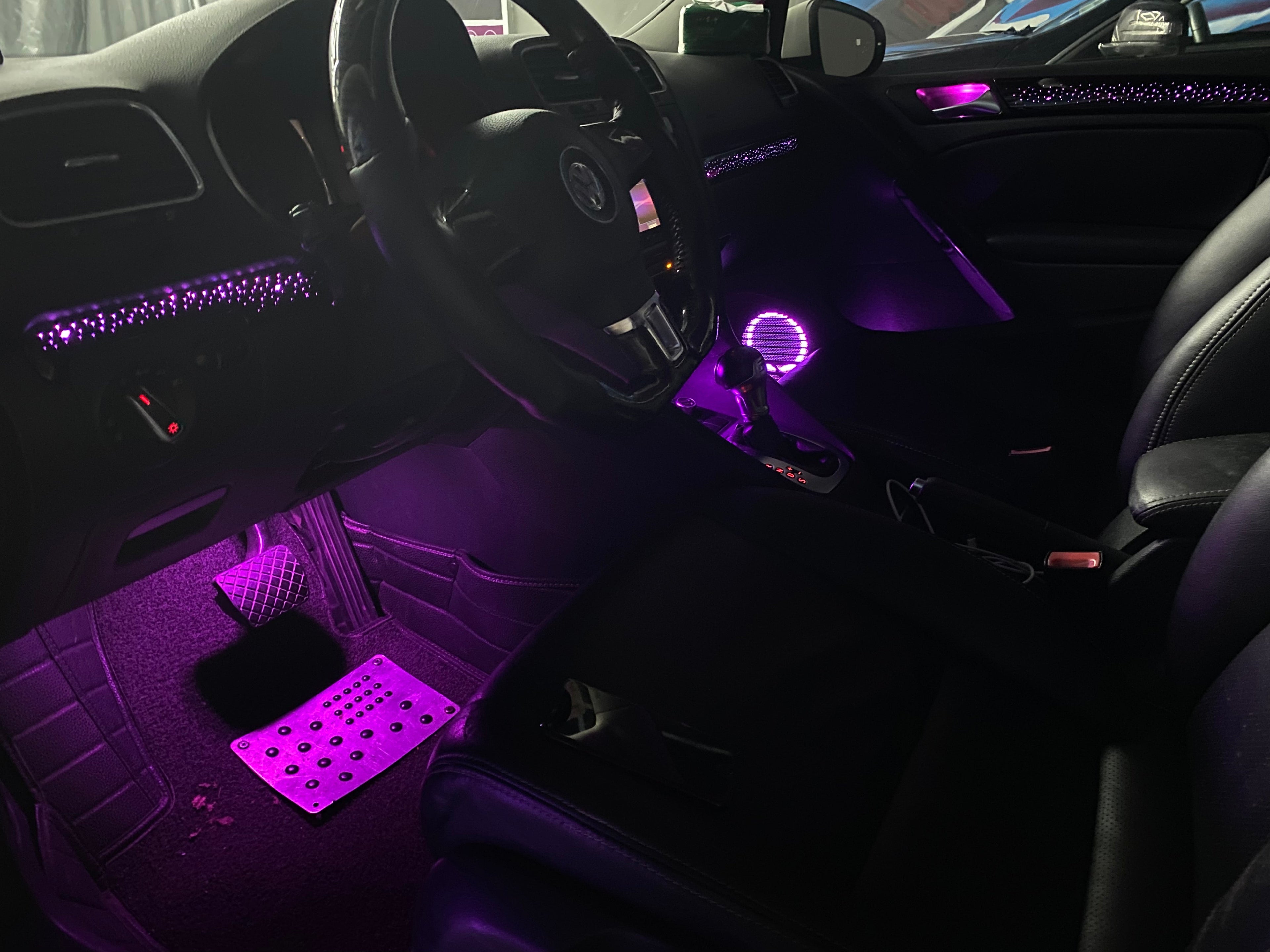 Car Interior Golf 6TH 2008-2013 Ambient Lighting | Galaxy Rainbow