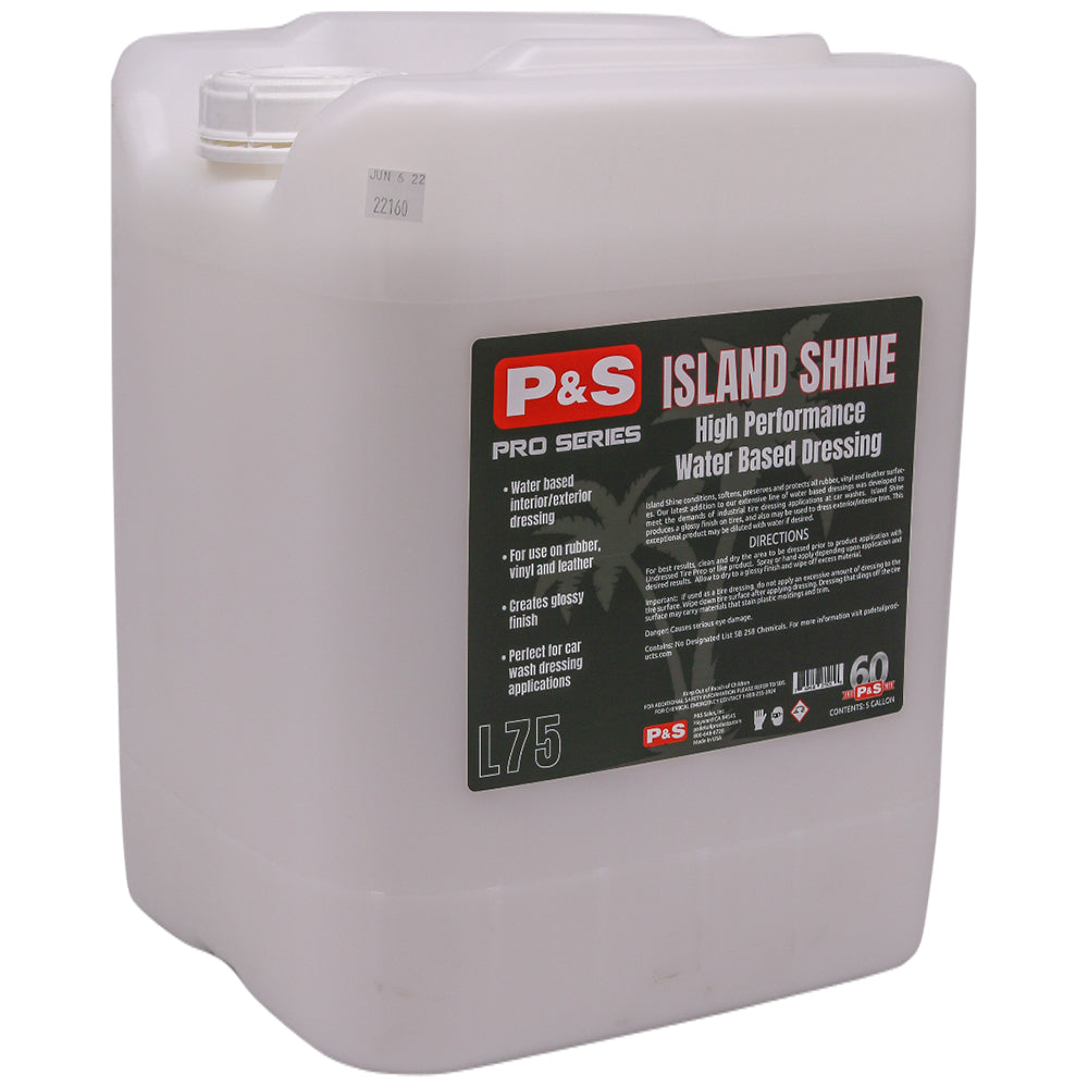 P&S Island Shine High Performance Water Based Dressing - 5 gal.