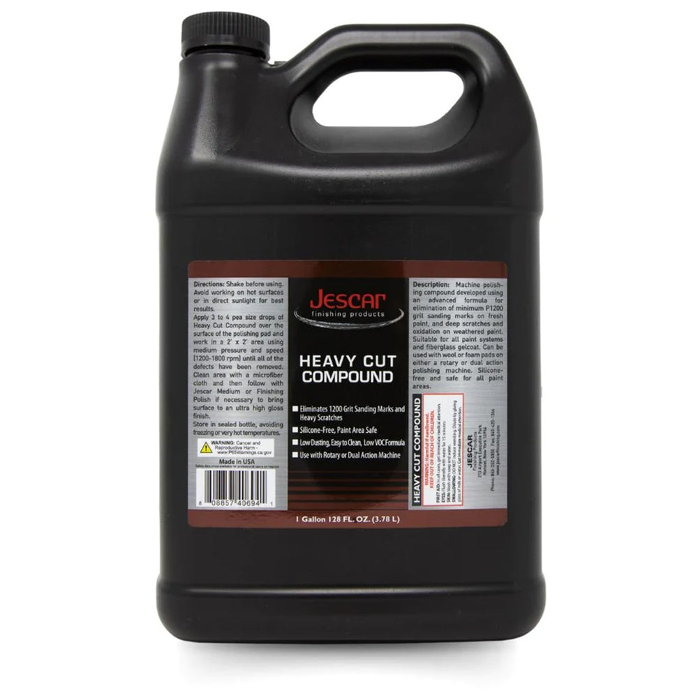 Jescar Heavy Cut Compound - 1 gal.