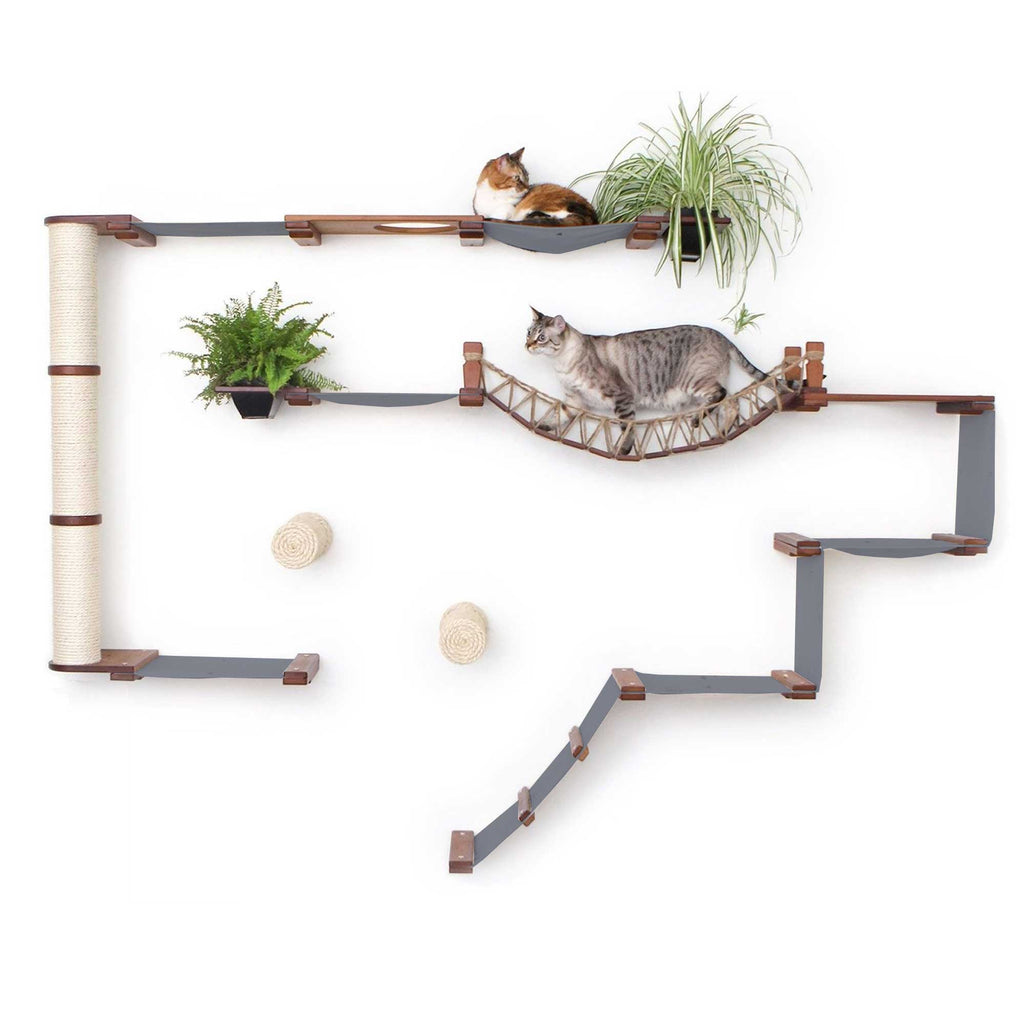 The Juggernaut - Indoor Cat Playground for Wall by Catastrophic Creations