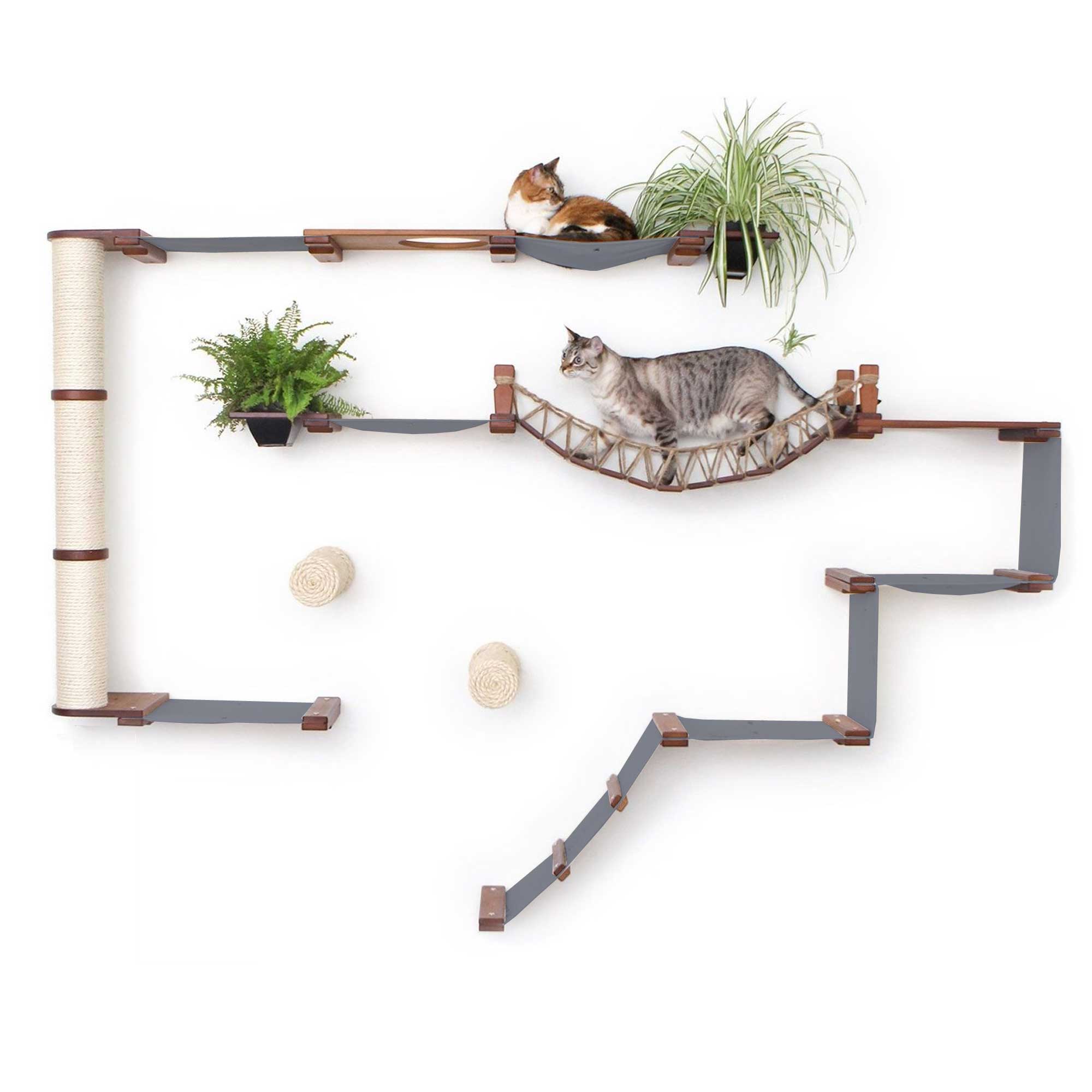 The Juggernaut - Indoor Cat Playground for Wall by Catastrophic Creations