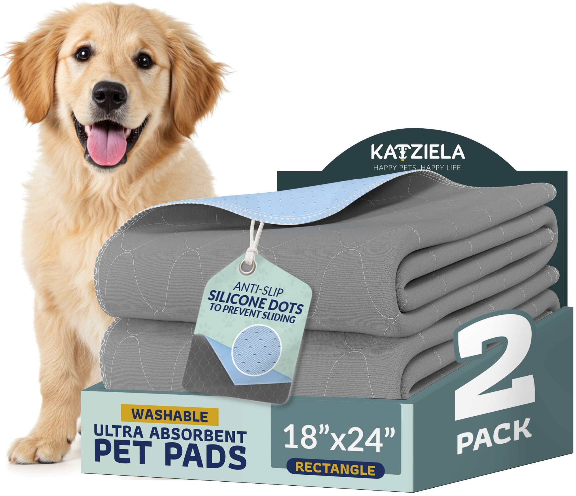 Katziela Washable Pee Pads