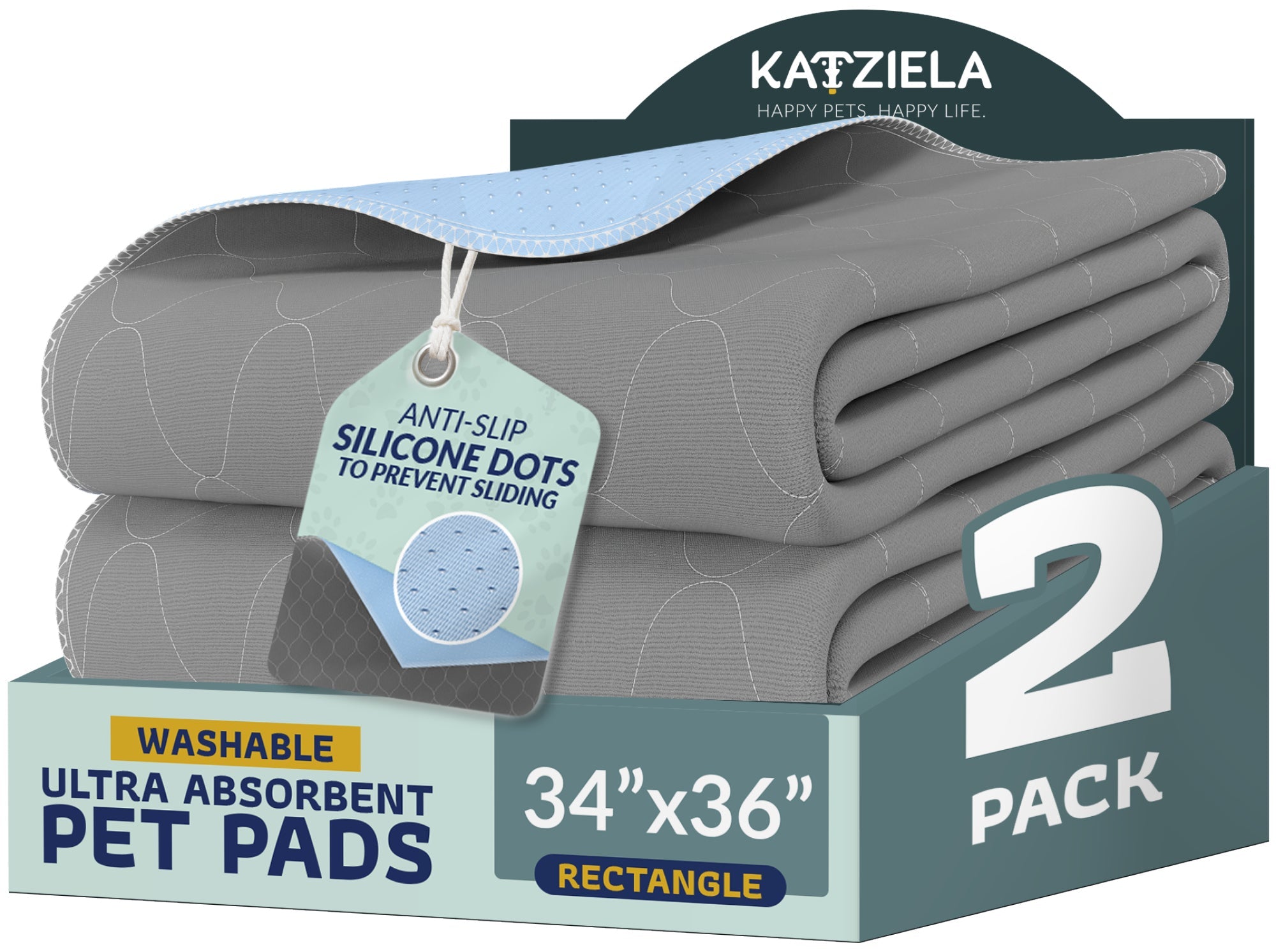 Katziela Washable Pee Pads