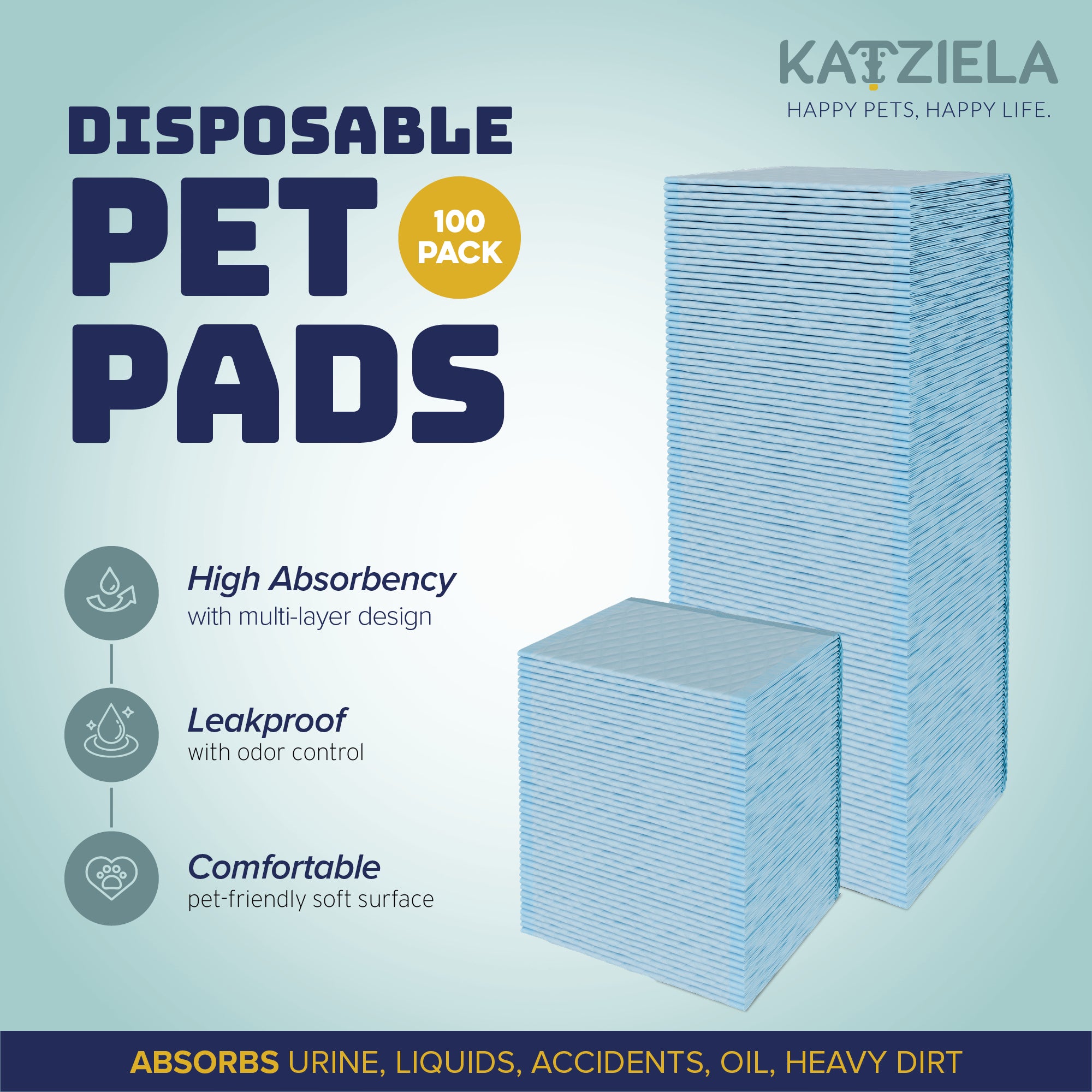 Katziela Disposable Pet Pads