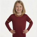 Maroon Kids Arm Sleeves