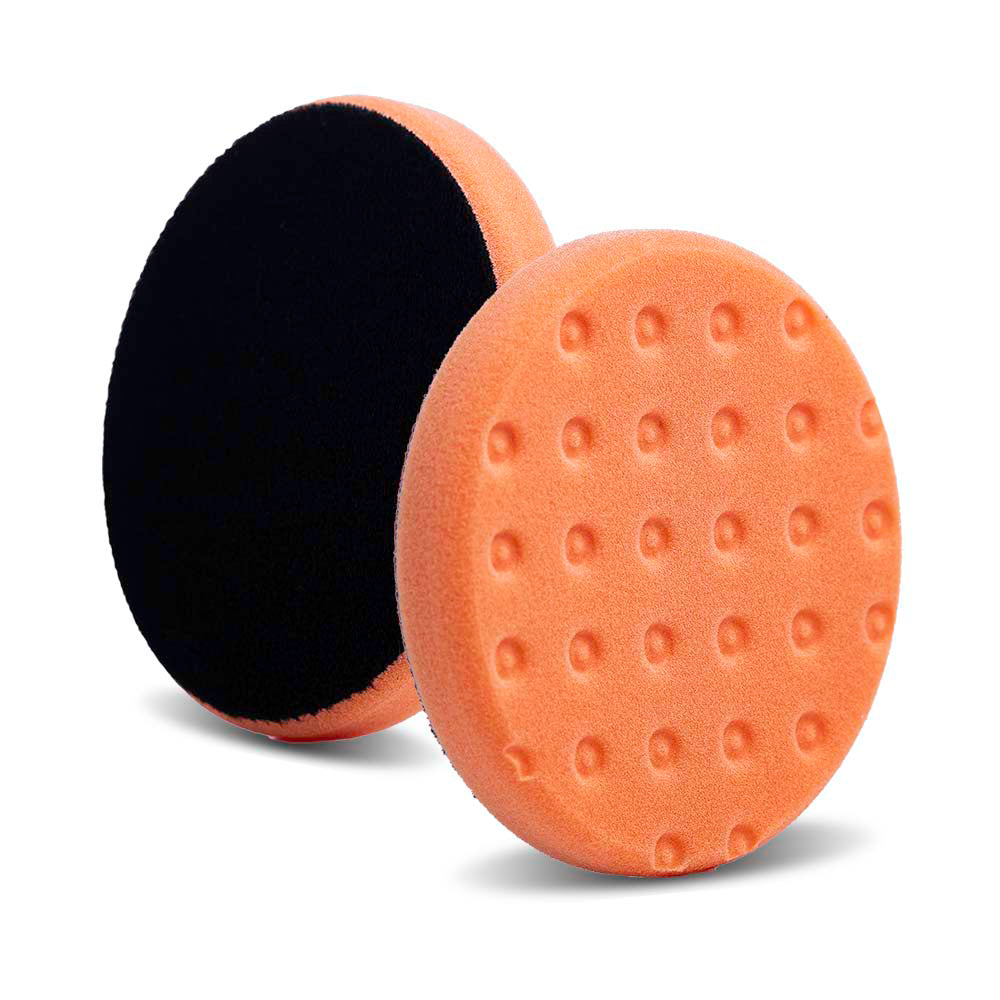 Lake Country CCS Cutback DA Foam Light Cutting Pad - 5.5", Orange