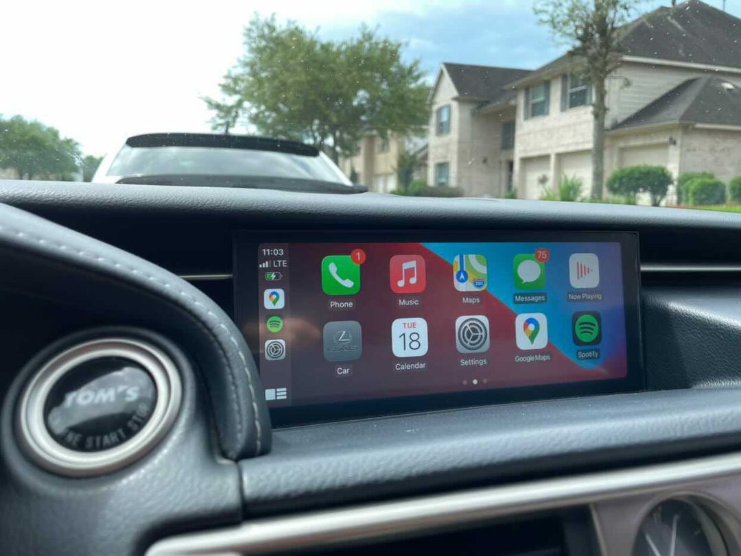 10.25" IS RC 2013-2019 Lexus android Screen | Wireless Carplay | Android Auto | Plug & Play