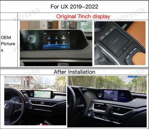 10.25" UX 2018-2022 Lexus Android Screen | Wireless Carplay | 8+64GB