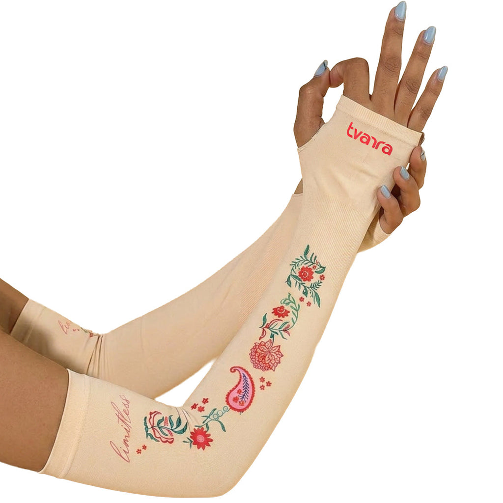 Limitless Arm Sleeves for Women - Skin