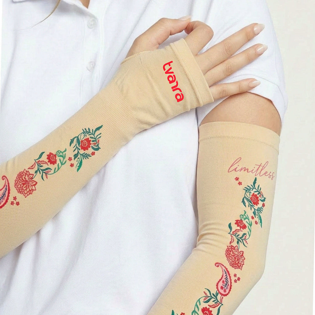 Limitless Arm Sleeves for Women - Skin