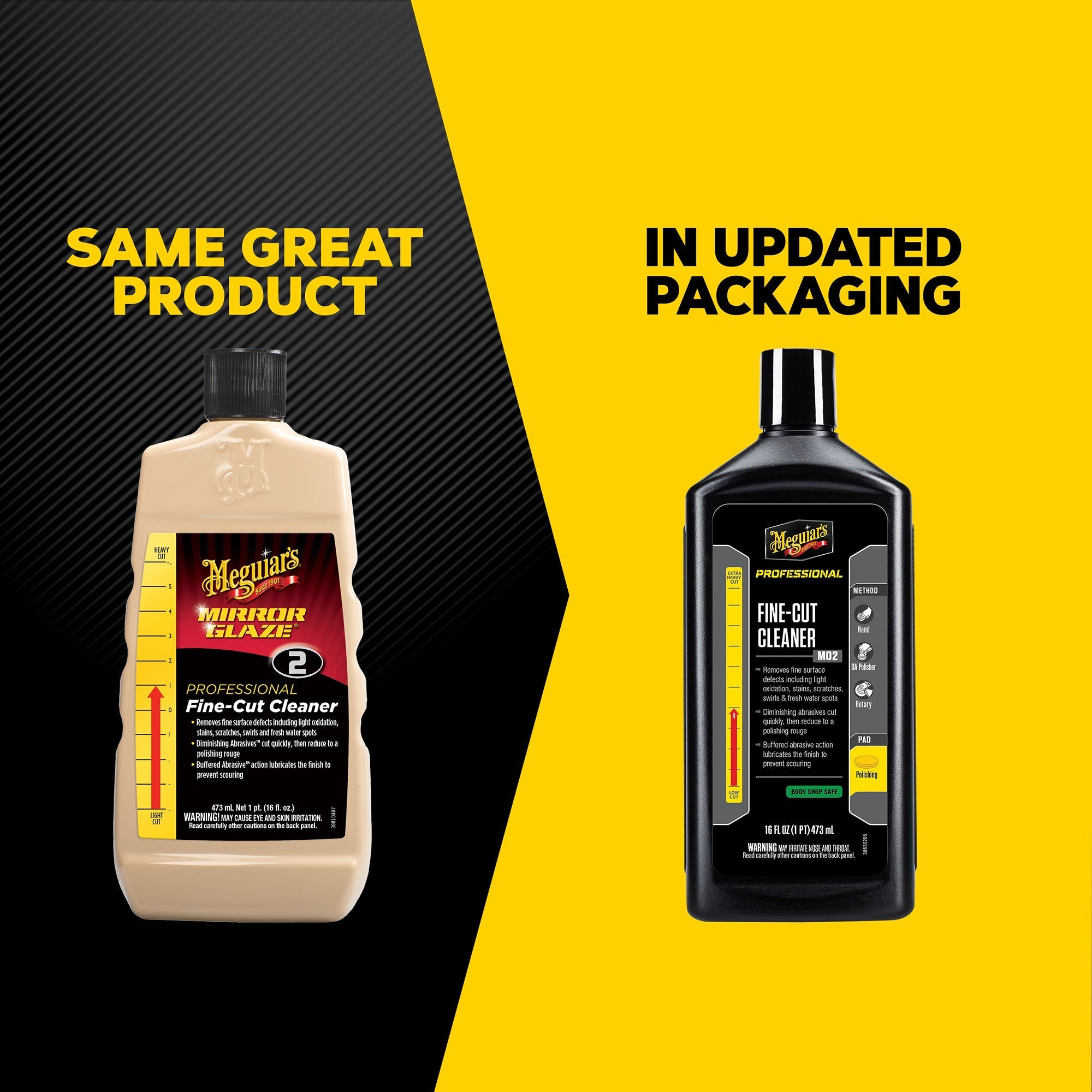 Meguiar's Fine Cut Cleaner #2, M0216 - 16 oz.