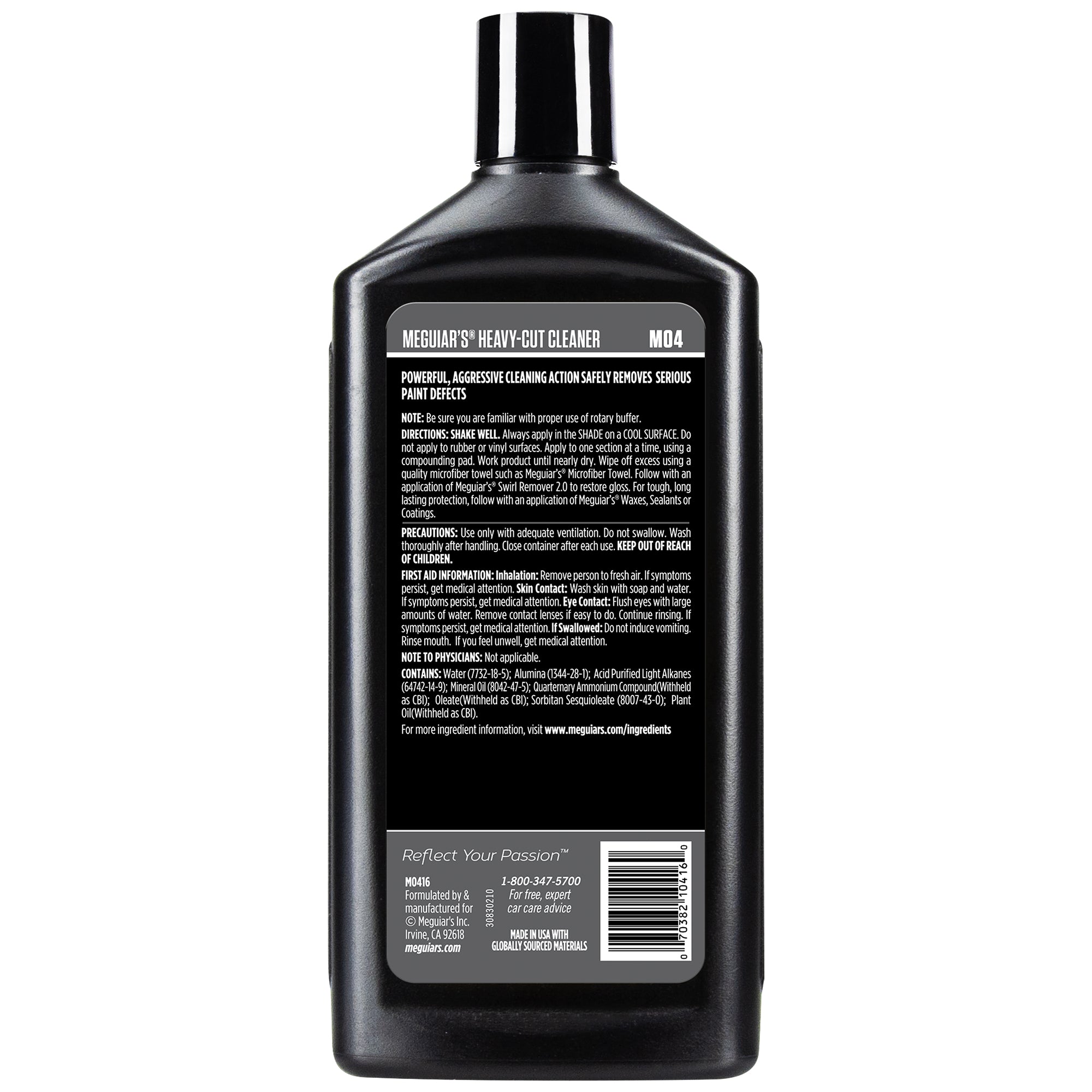 Meguiar's Heavy Cut Cleaner #4, M0416 - 16 oz.