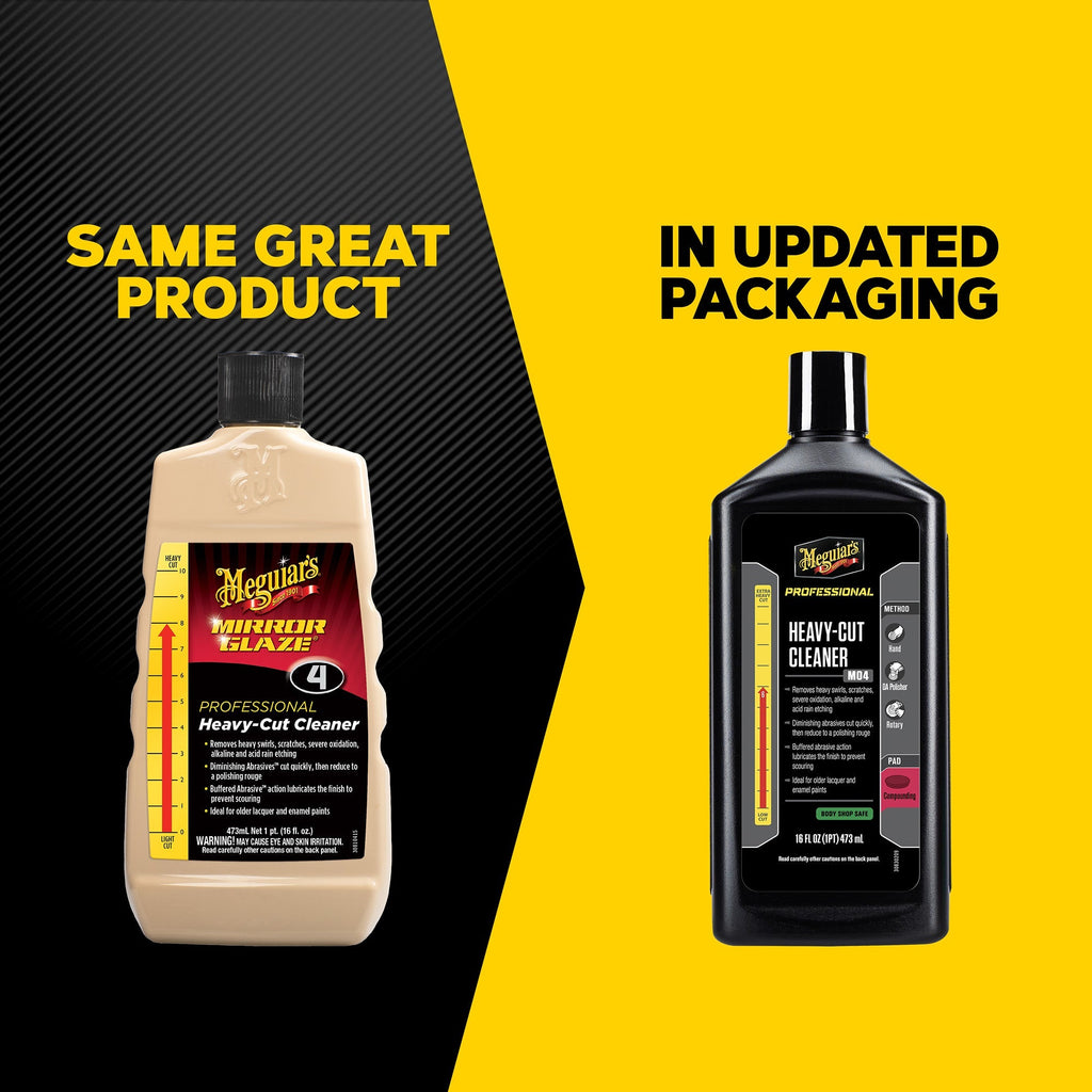 Meguiar's Heavy Cut Cleaner #4, M0416 - 16 oz.