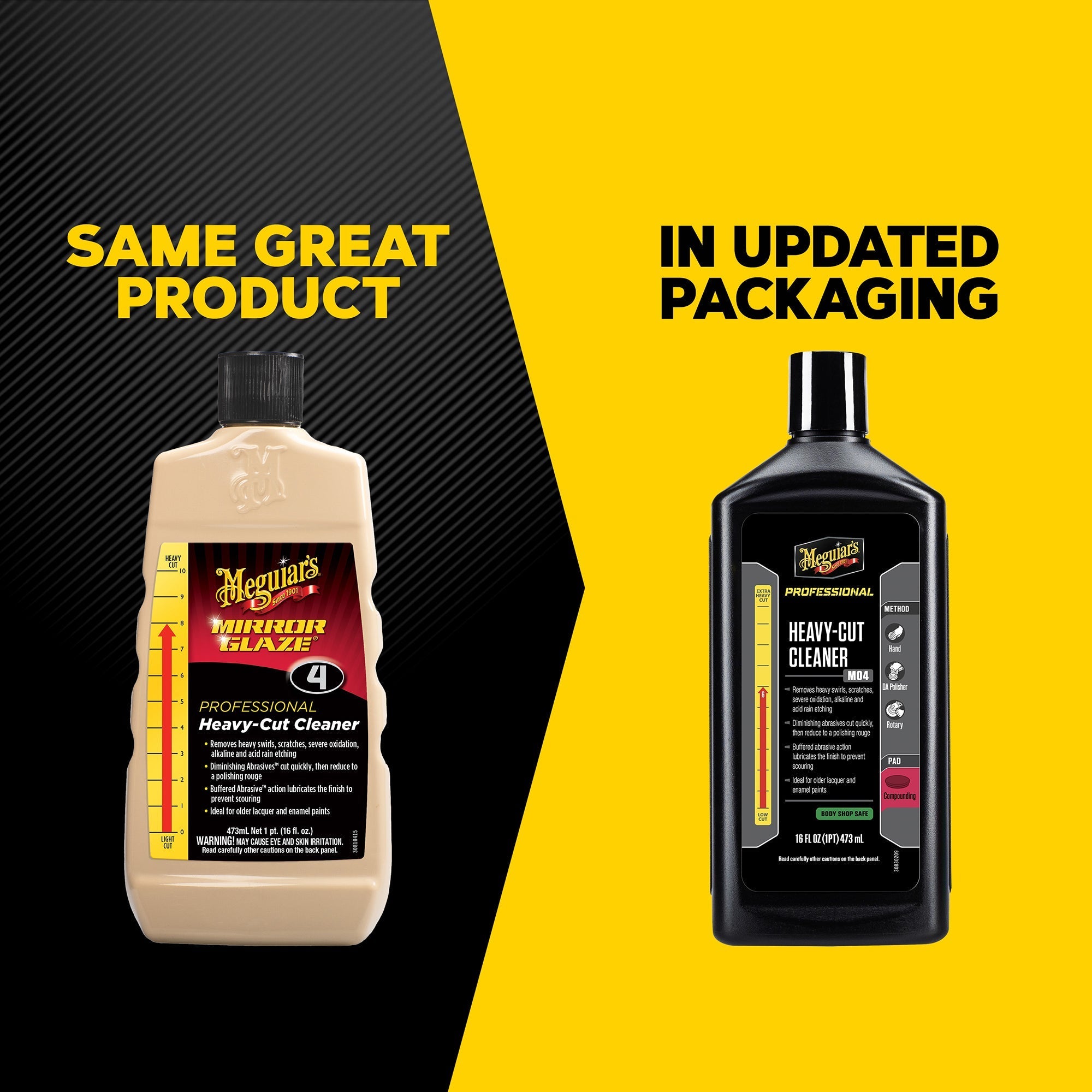 Meguiar's Heavy Cut Cleaner #4, M0416 - 16 oz.