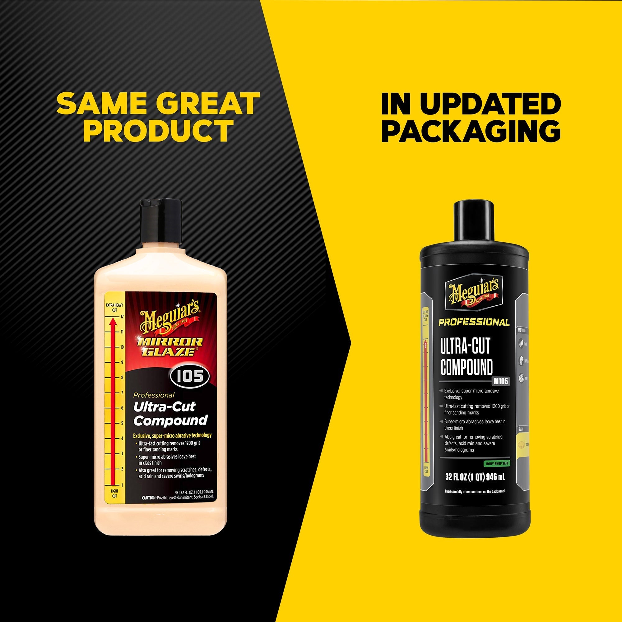 Meguiar's Ultra Cut Compound #105, M10532 - 32 oz.