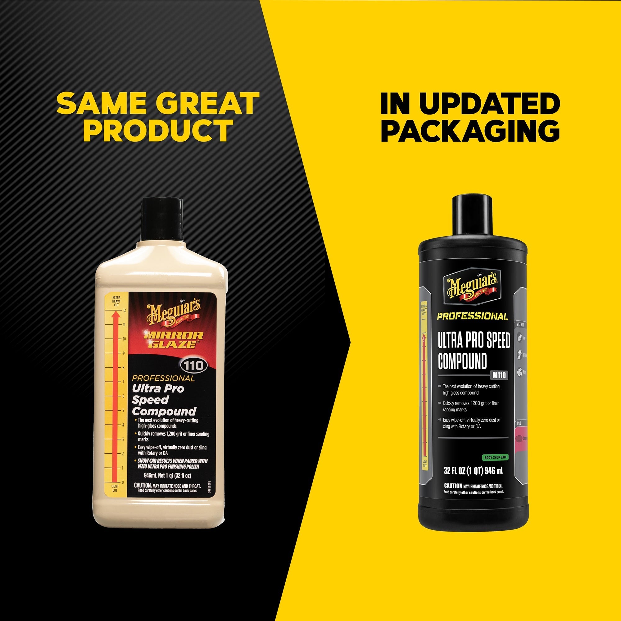 Meguiar's Ultra Pro Speed Compound #M110, M11032 - 32 oz.