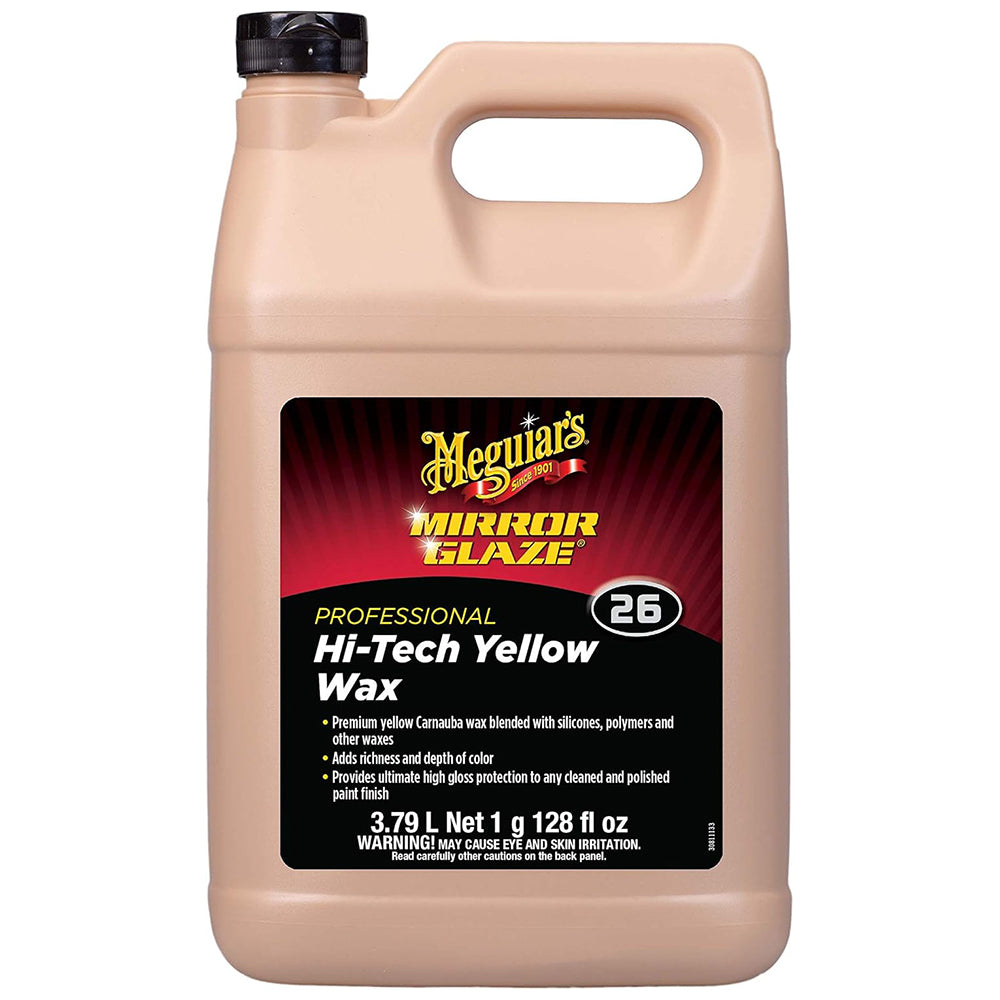 Meguiar's HiTech Yellow Wax #26, M2601 - 1 gal.