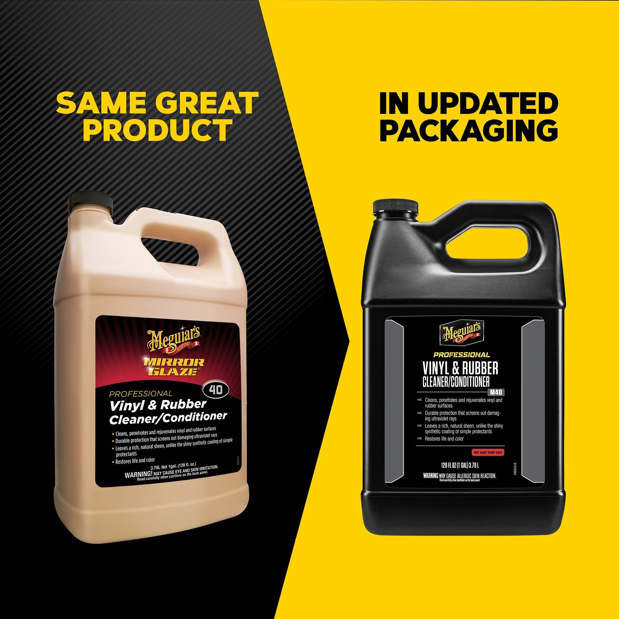 Meguiar's Vinyl & Rubber Cleaner/Conditioner #40, M4001 - 1 gal.