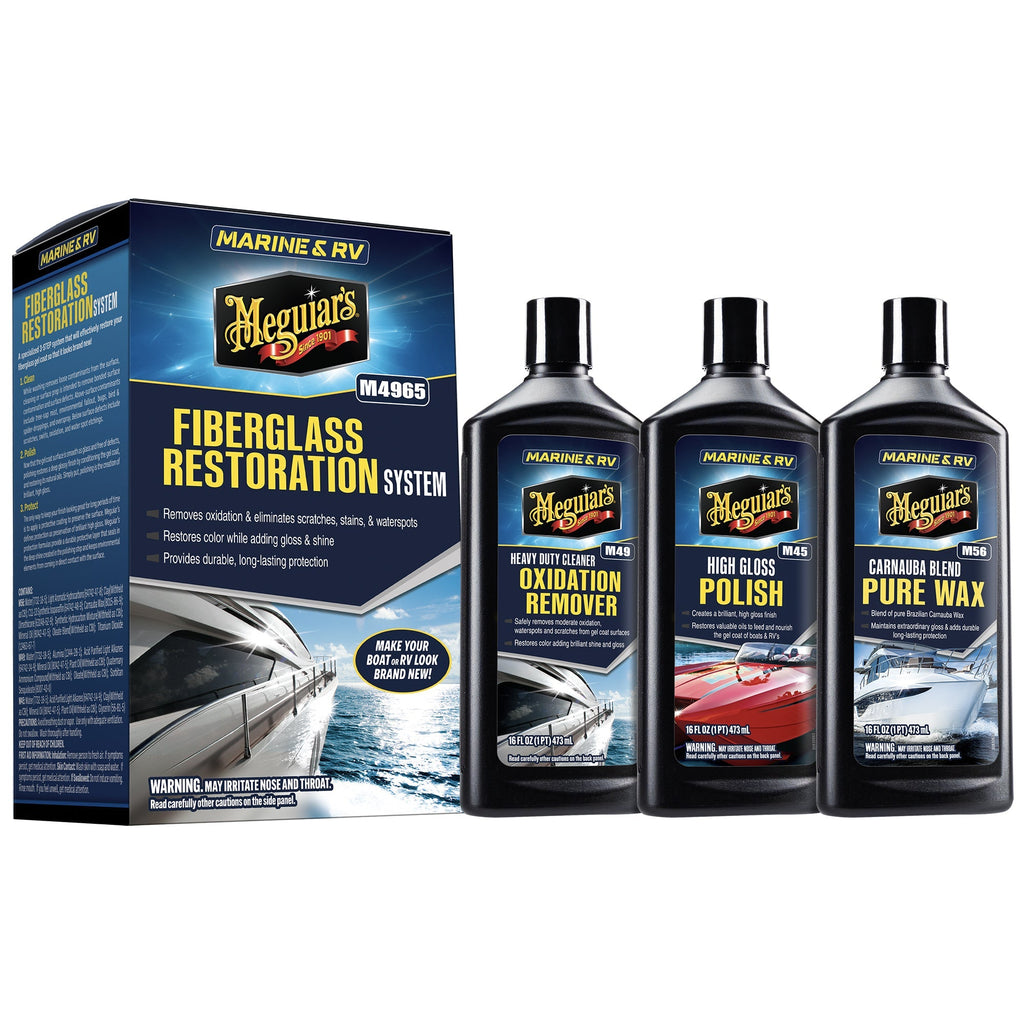 Meguiar's Marine/RV Fiberglass Restoration System, M4965