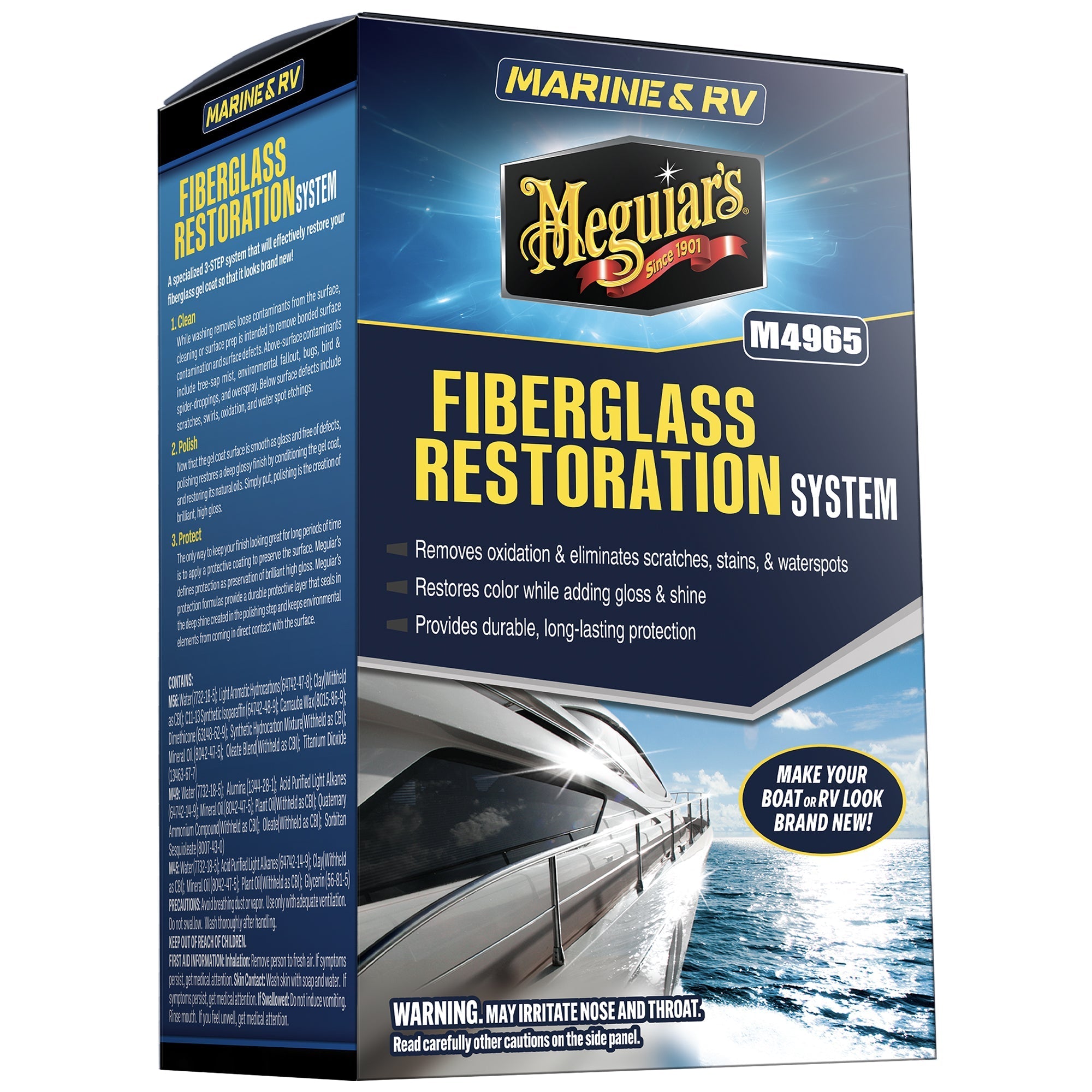Meguiar's Marine/RV Fiberglass Restoration System, M4965