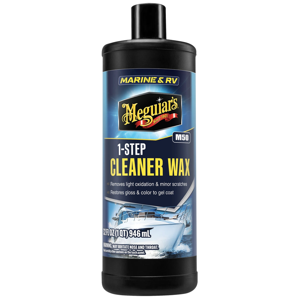 Meguiar's Marine/RV One Step Cleaner Wax #50, M5032 - 32 oz.