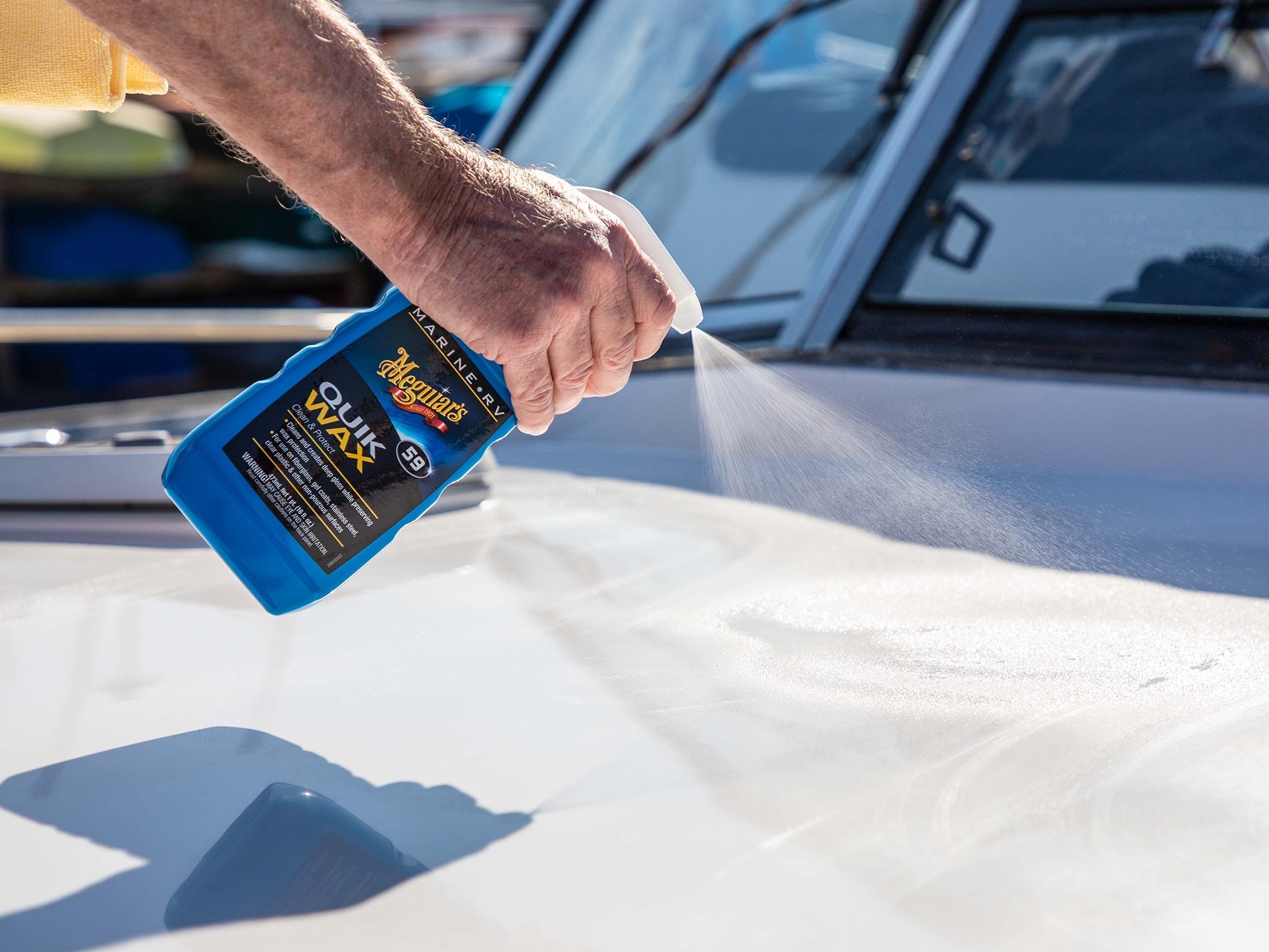 Meguiar's Marine/RV Quik Wax #59, M5916 - 16 oz.
