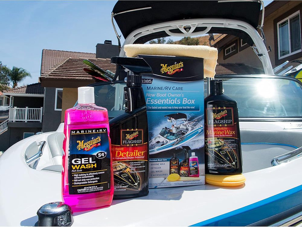 Meguiar's Marine/RV New Boat Owner's Essentials Box, M6385