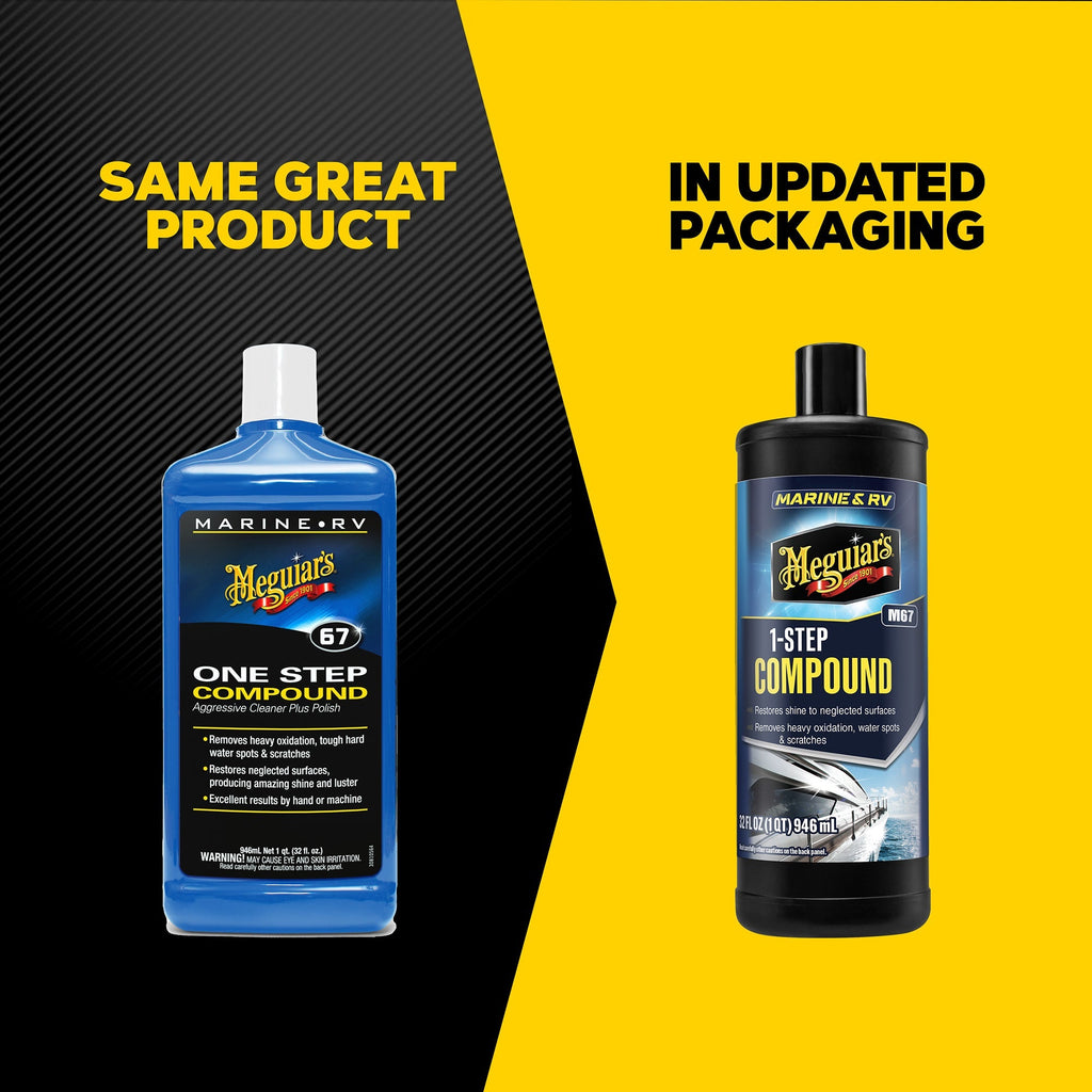 Meguiar's Marine/RV One Step Compound #67, M6732 - 32 oz.