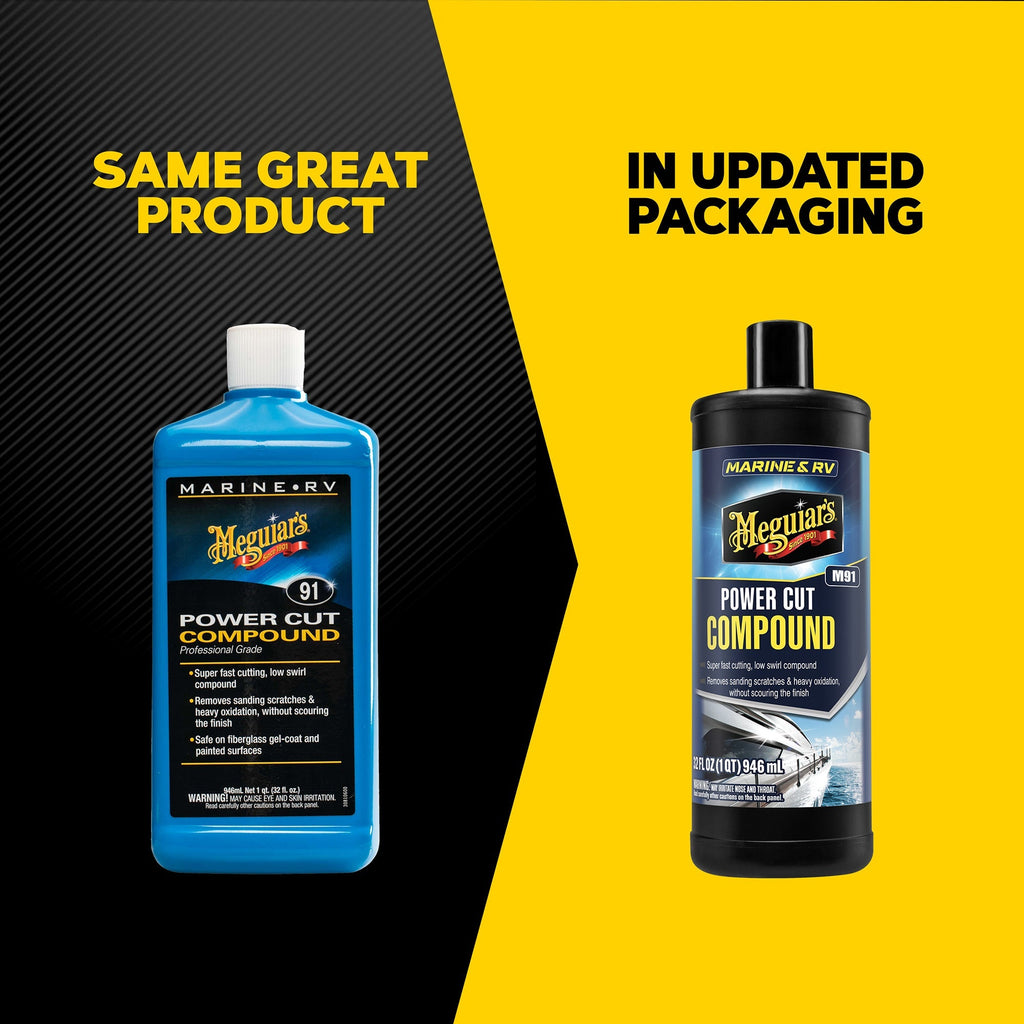 Meguiar's Marine/RV Professional Grade Power Compound #91, M9132 - 32 oz.