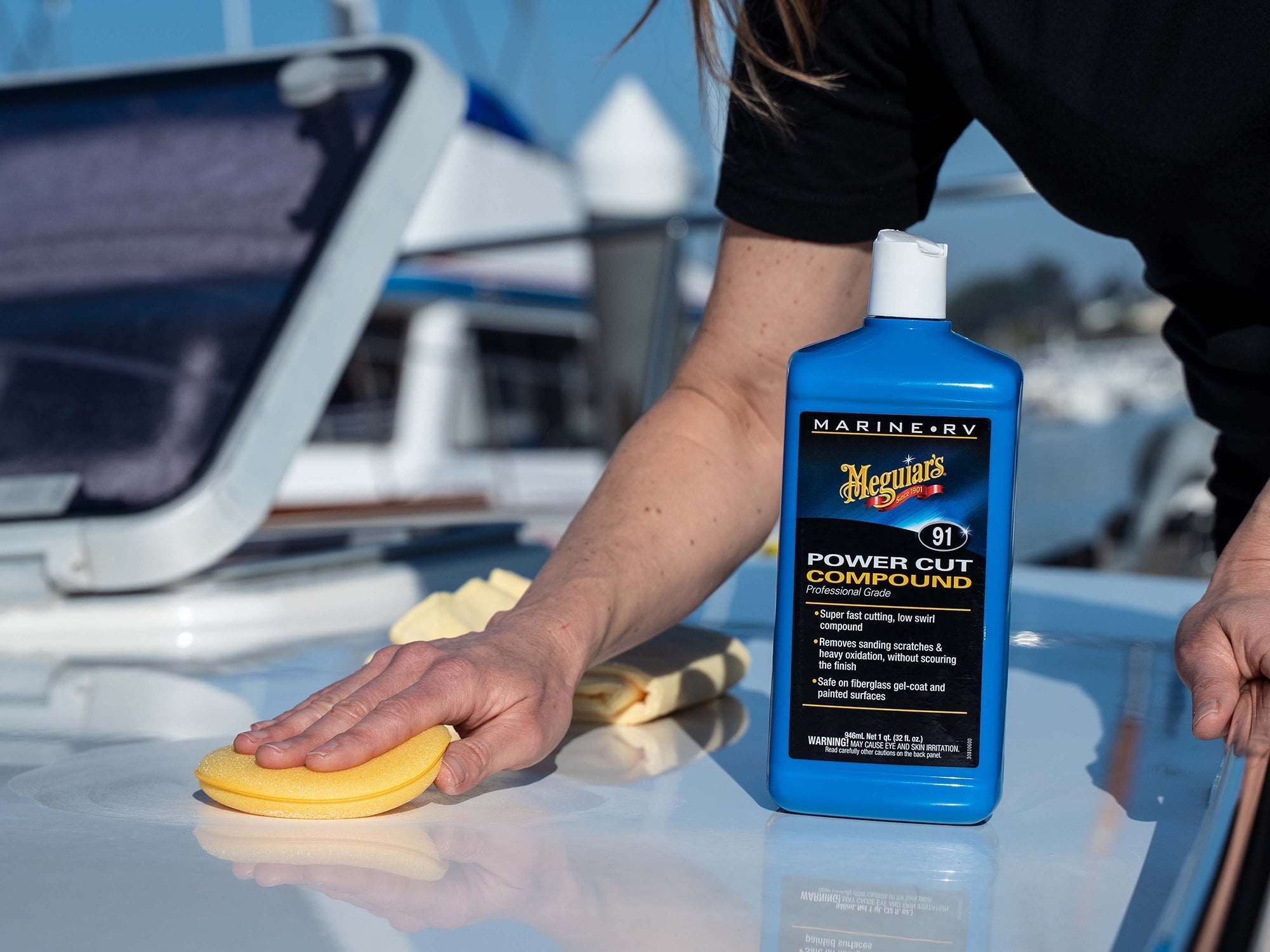 Meguiar's Marine/RV Professional Grade Power Compound #91, M9132 - 32 oz.