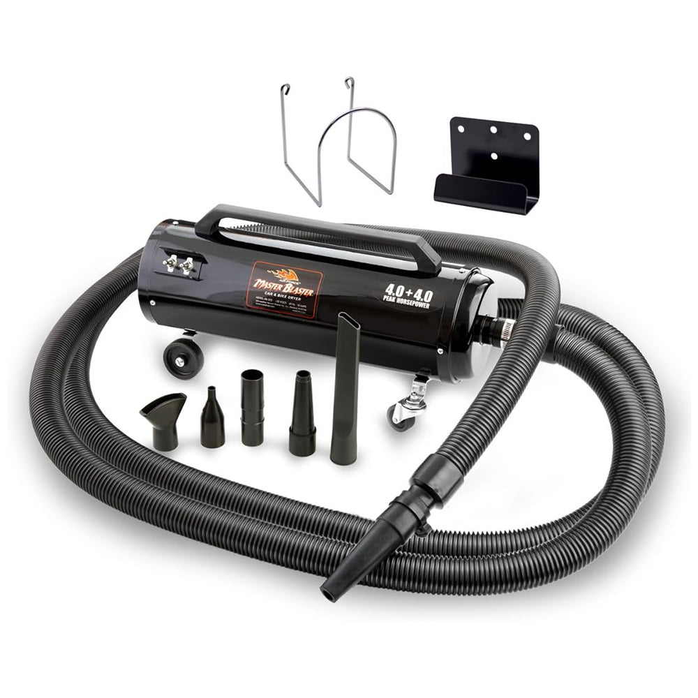 MetroVac Air Force Master Blaster Revolution Car Dryer with 30 foot hose